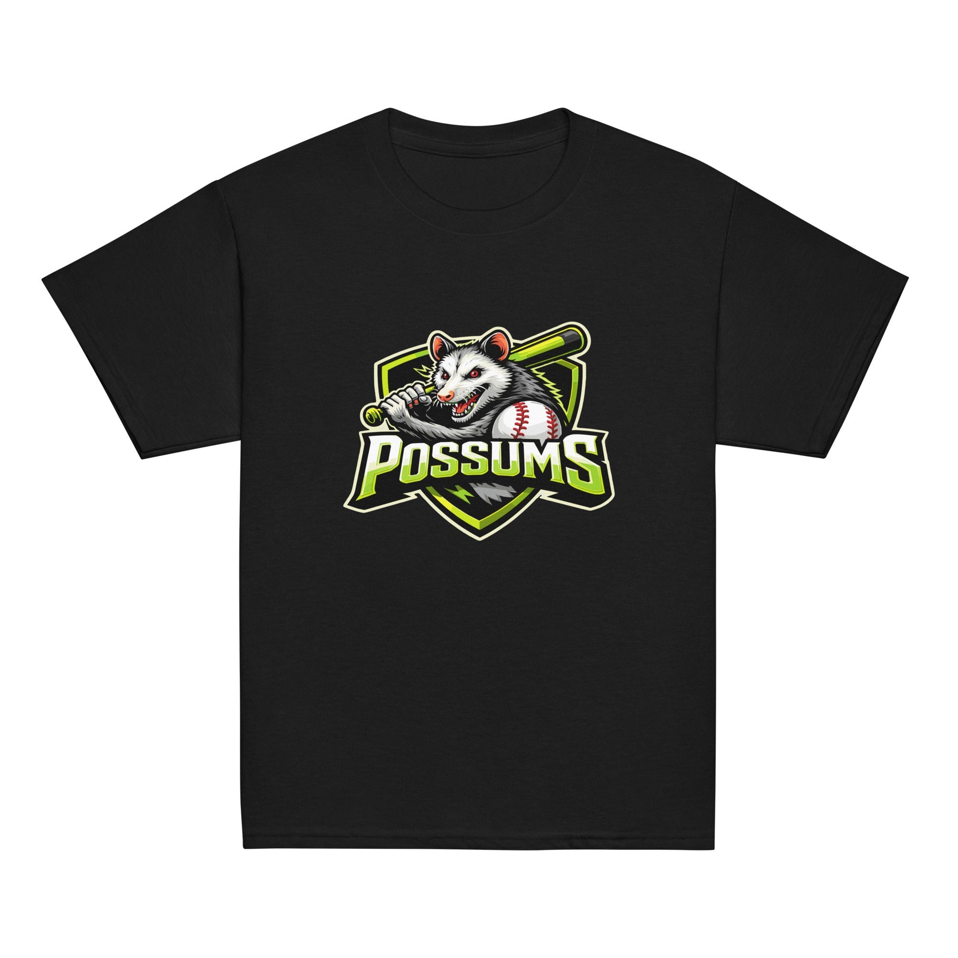 Classic | Youth T Shirt | Possums | Mascot Logo