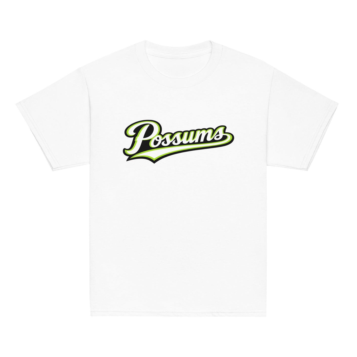 Classic | Youth T Shirt | Possums | Script Logo
