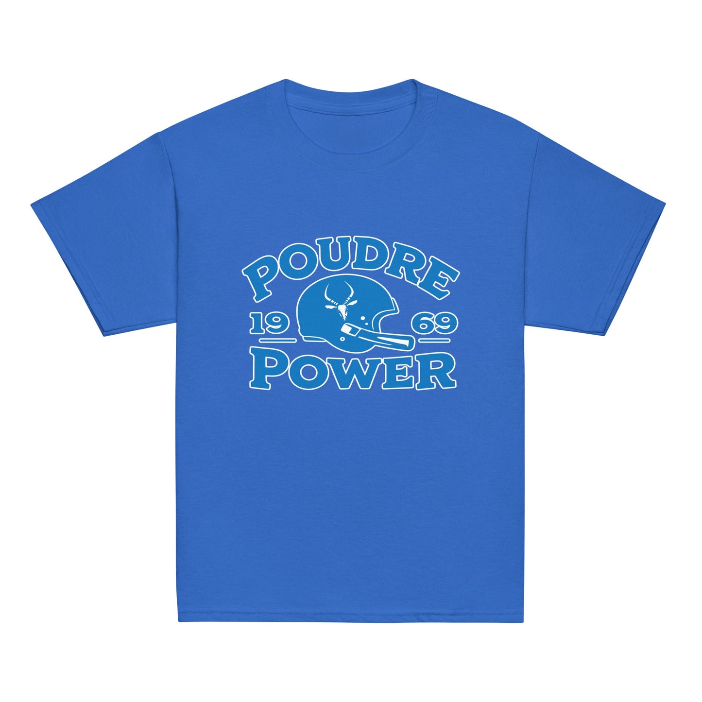 Classic | Youth T Shirt | Poudre Football | Crest Logo