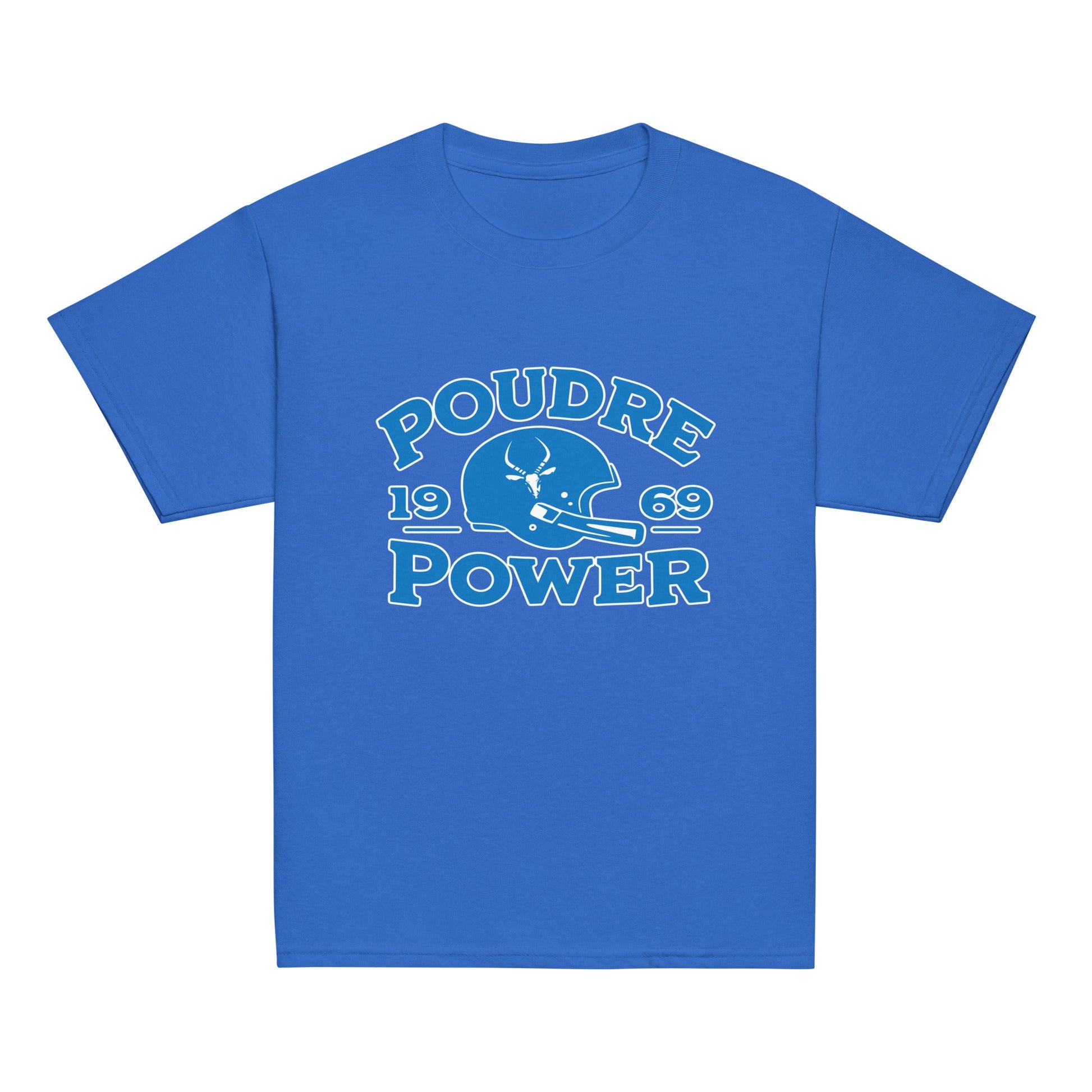 Classic | Youth T Shirt | Poudre Football | Crest Logo