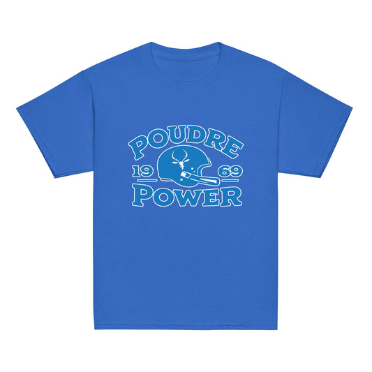 Classic | Youth T Shirt | Poudre Football | Crest Logo