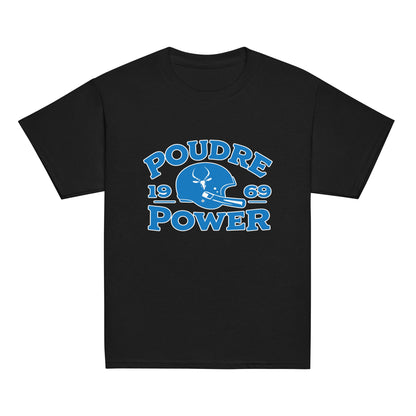 Classic | Youth T Shirt | Poudre Football | Crest Logo