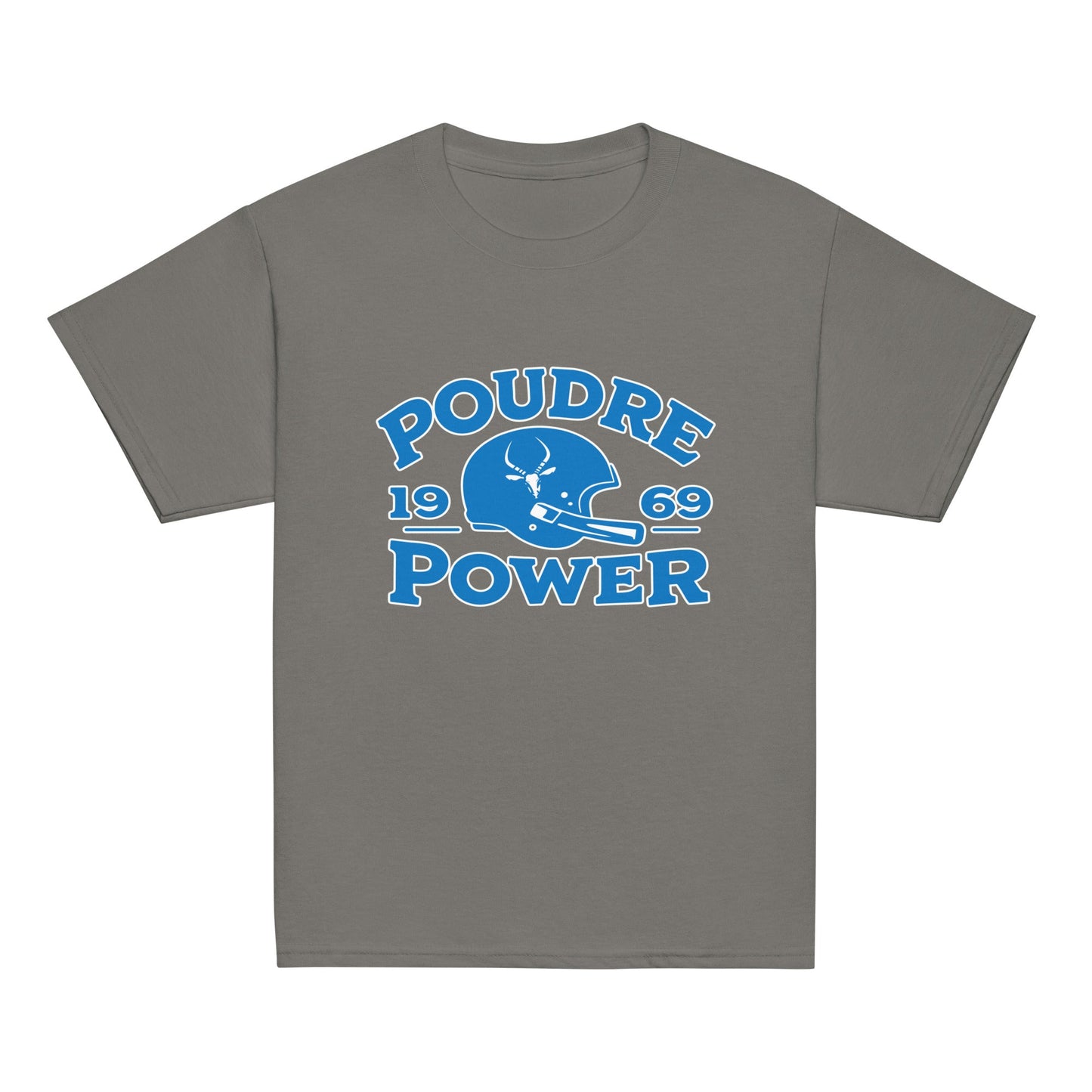 Classic | Youth T Shirt | Poudre Football | Crest Logo