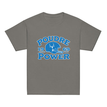 Classic | Youth T Shirt | Poudre Football | Crest Logo