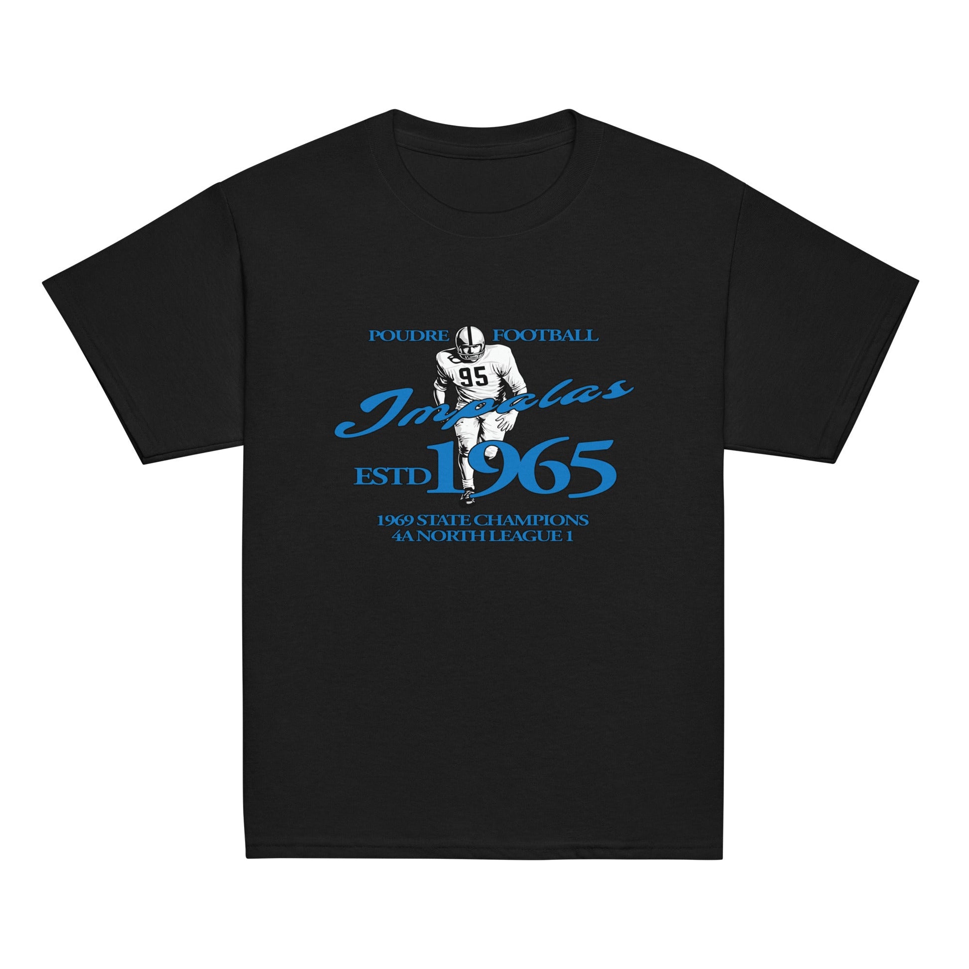 Classic | Youth T Shirt | Poudre Football | Dynasty Athletics Logo