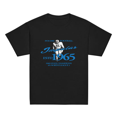 Classic | Youth T Shirt | Poudre Football | Dynasty Athletics Logo