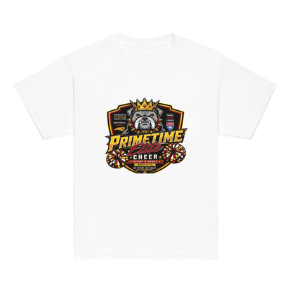 Classic | Youth T Shirt | PTE Bulldog Cheer | Shield Logo