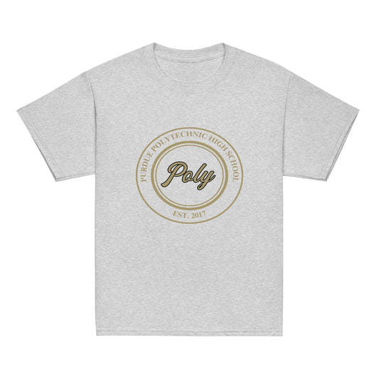 Classic | Youth T Shirt | Purdue Polytechnic High School | Poly Seal Logo