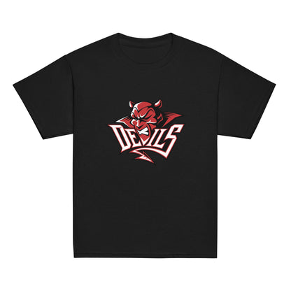 Classic | Youth T Shirt | Red Springs Track and Field | Mascot Logo