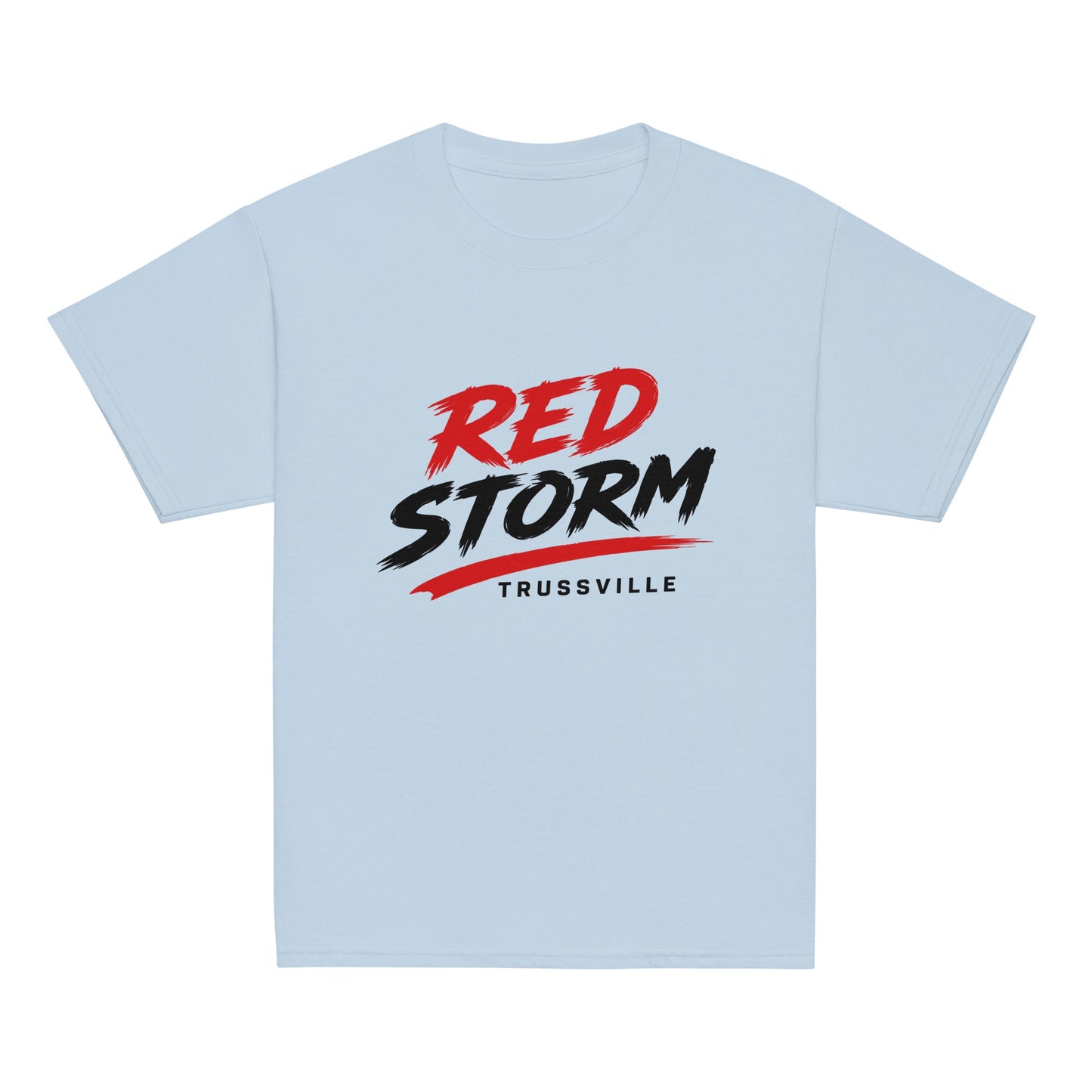 Classic | Youth T Shirt | Red Storm | Modern Script Logo