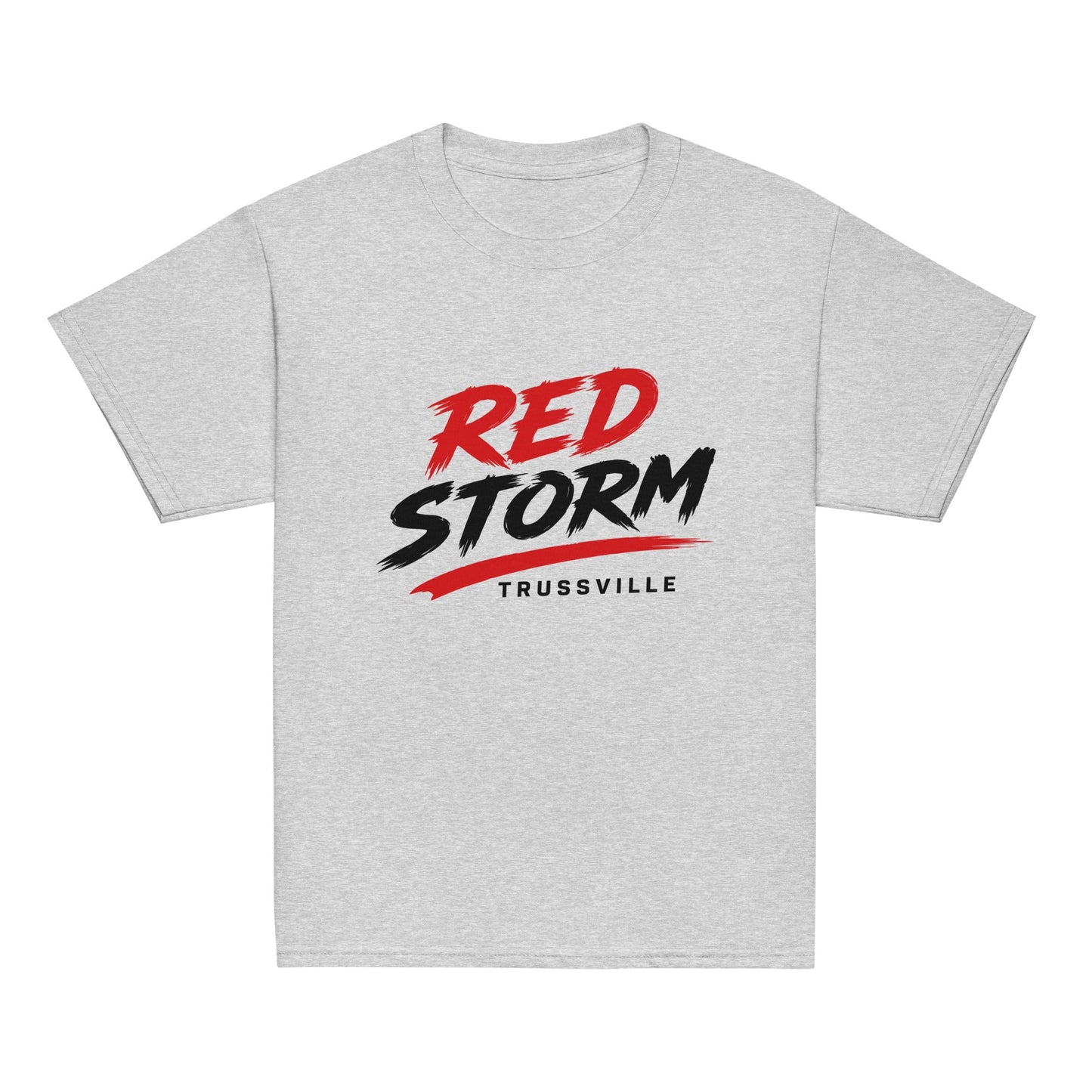 Classic | Youth T Shirt | Red Storm | Modern Script Logo