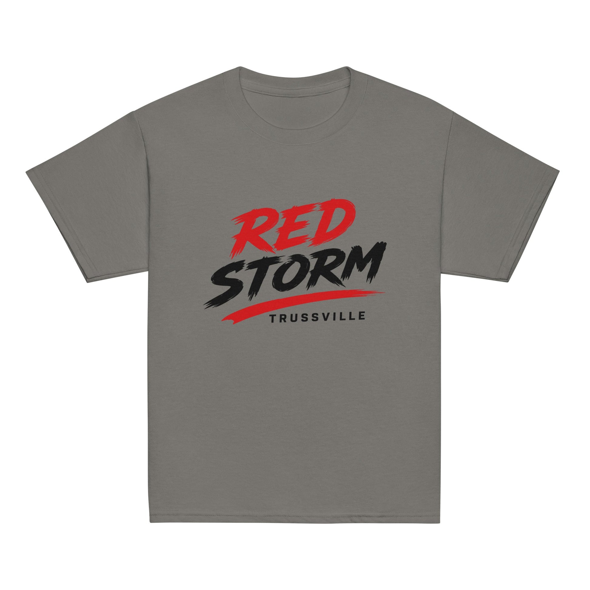 Classic | Youth T Shirt | Red Storm | Modern Script Logo
