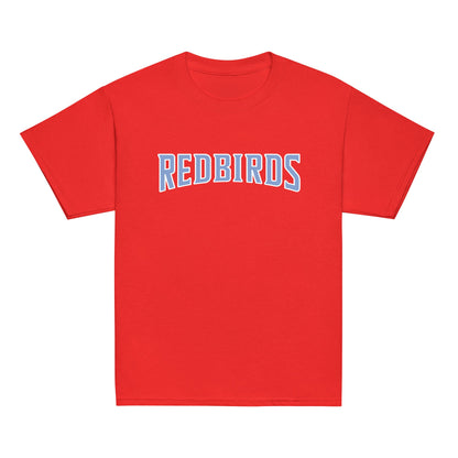 Classic | Youth T Shirt | Redbirds | Script Logo