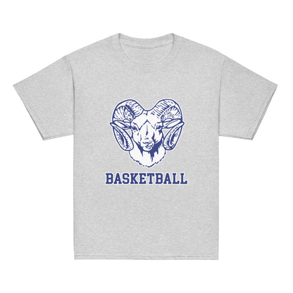 Classic | Youth T Shirt | Rensselaer Rams | Basketball Logo