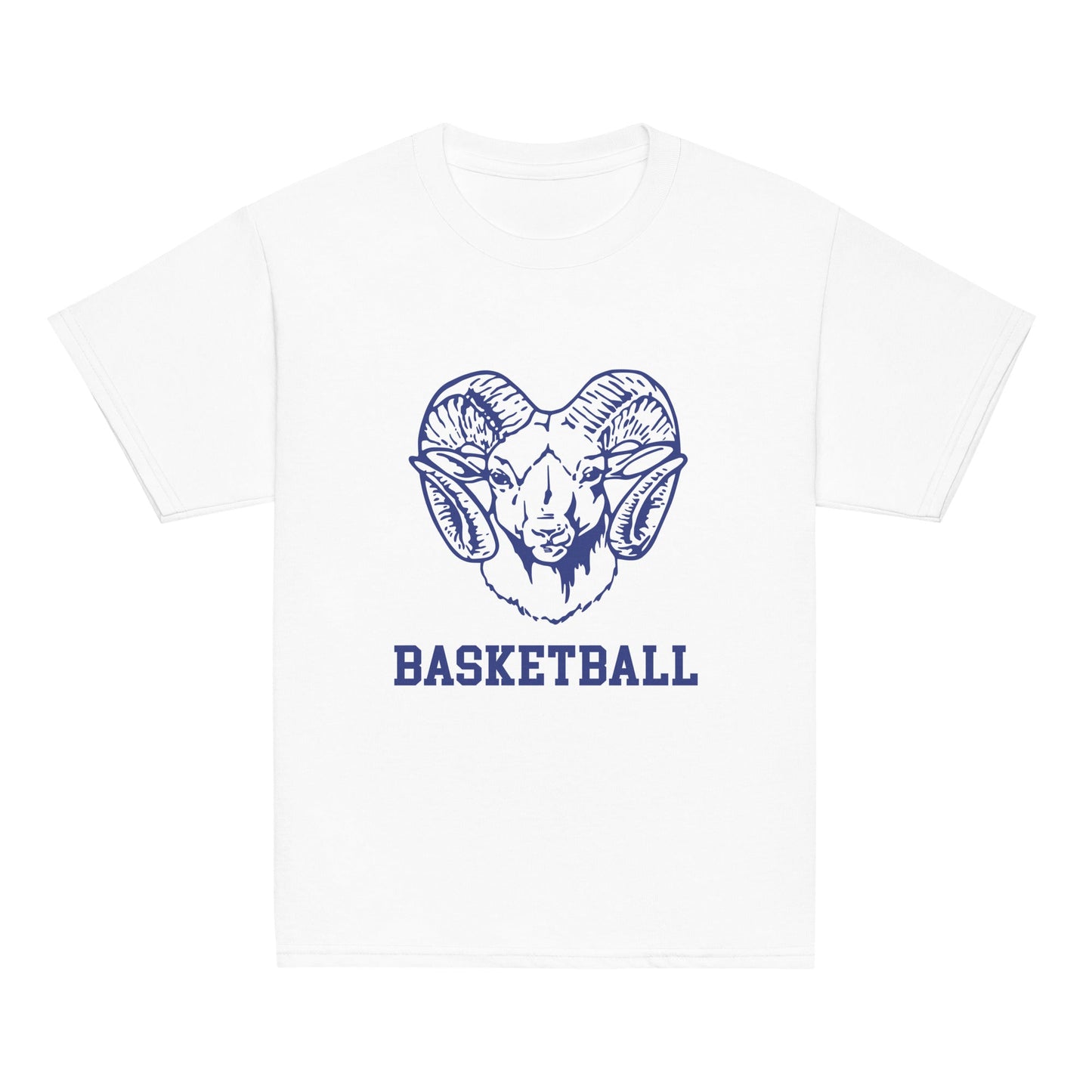 Classic | Youth T Shirt | Rensselaer Rams | Basketball Logo