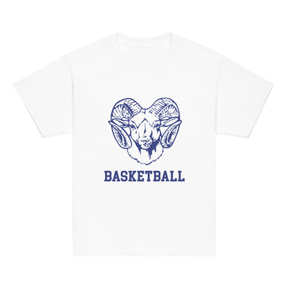 Classic | Youth T Shirt | Rensselaer Rams | Basketball Logo
