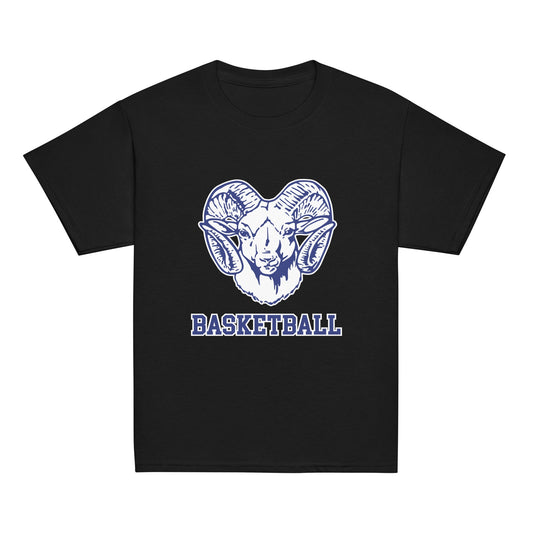 Classic | Youth T Shirt | Rensselaer Rams | Basketball Logo