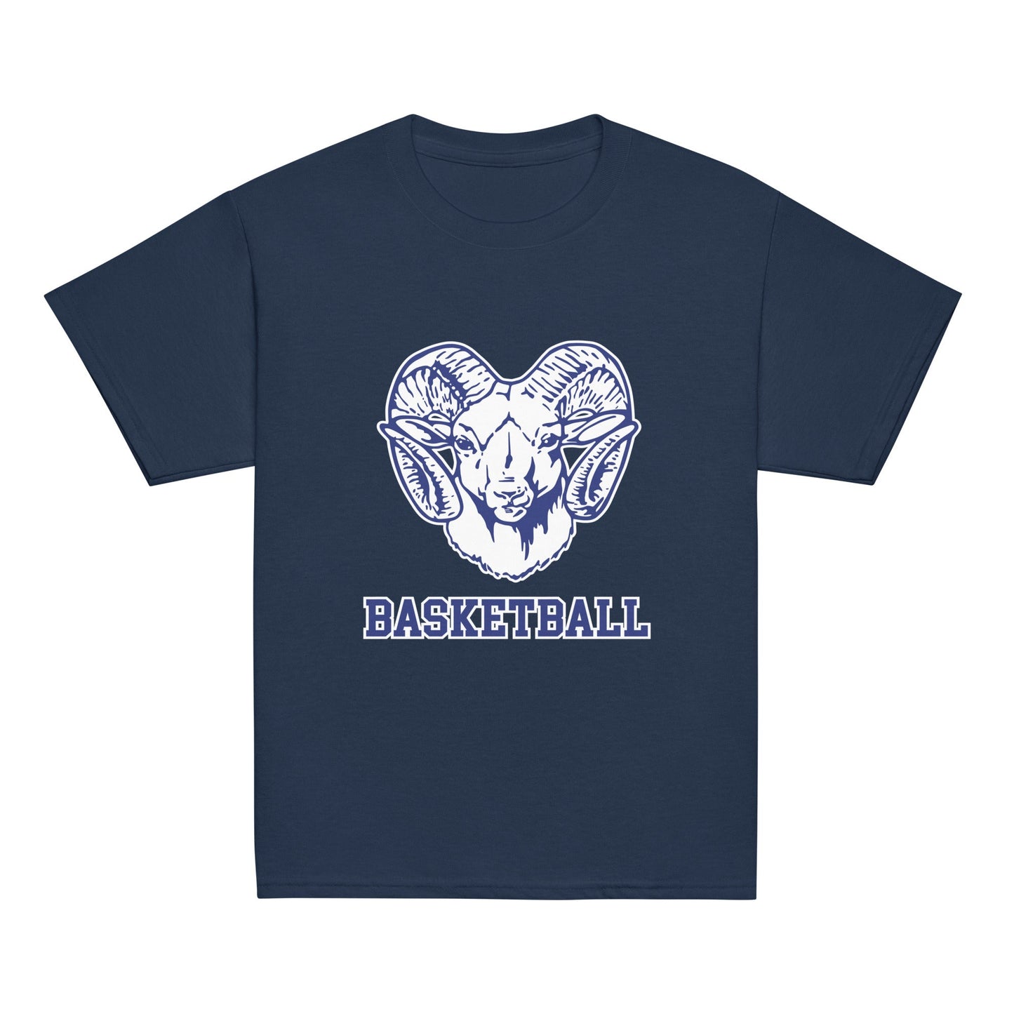Classic | Youth T Shirt | Rensselaer Rams | Basketball Logo