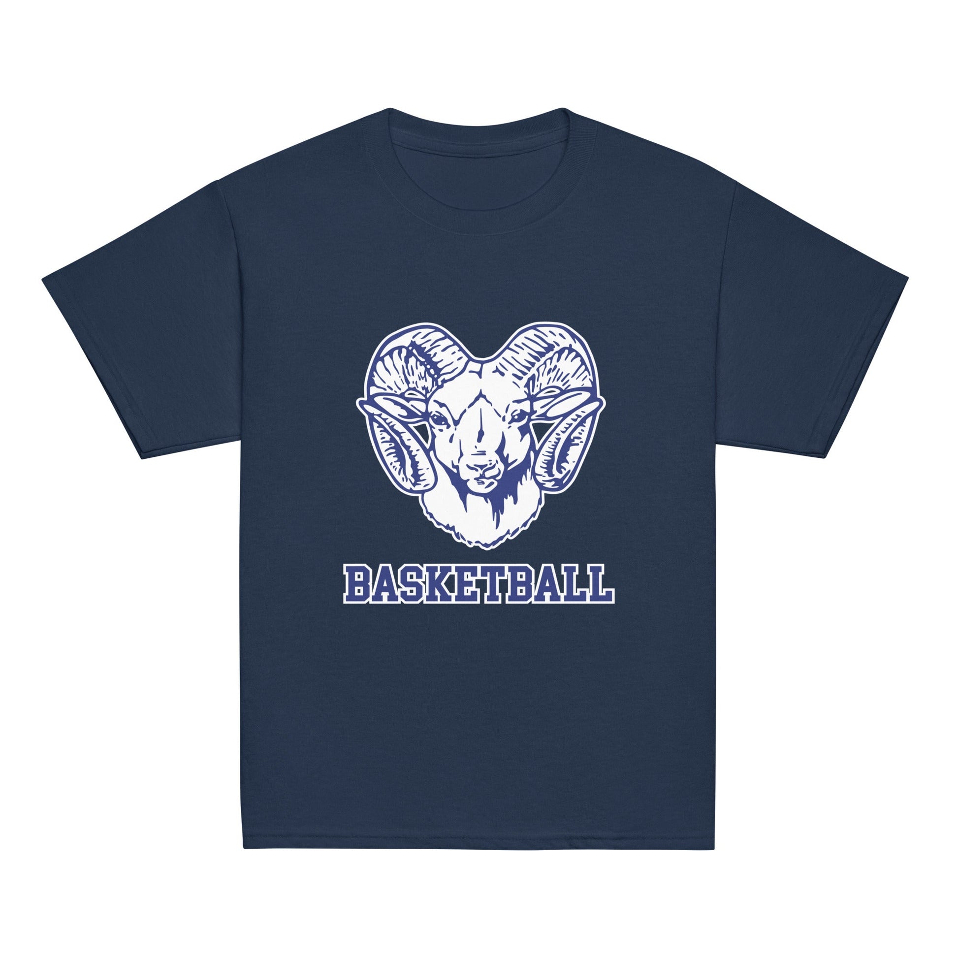 Classic | Youth T Shirt | Rensselaer Rams | Basketball Logo