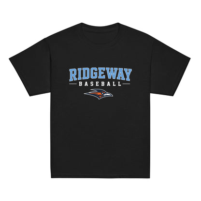 Classic | Youth T Shirt | Ridgeway High School Baseball | Athletics Logo