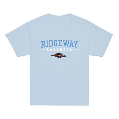 Classic | Youth T Shirt | Ridgeway High School Baseball | Athletics Logo