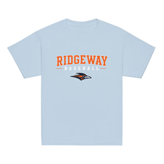 Classic | Youth T Shirt | Ridgeway High School Baseball | Emblem Logo