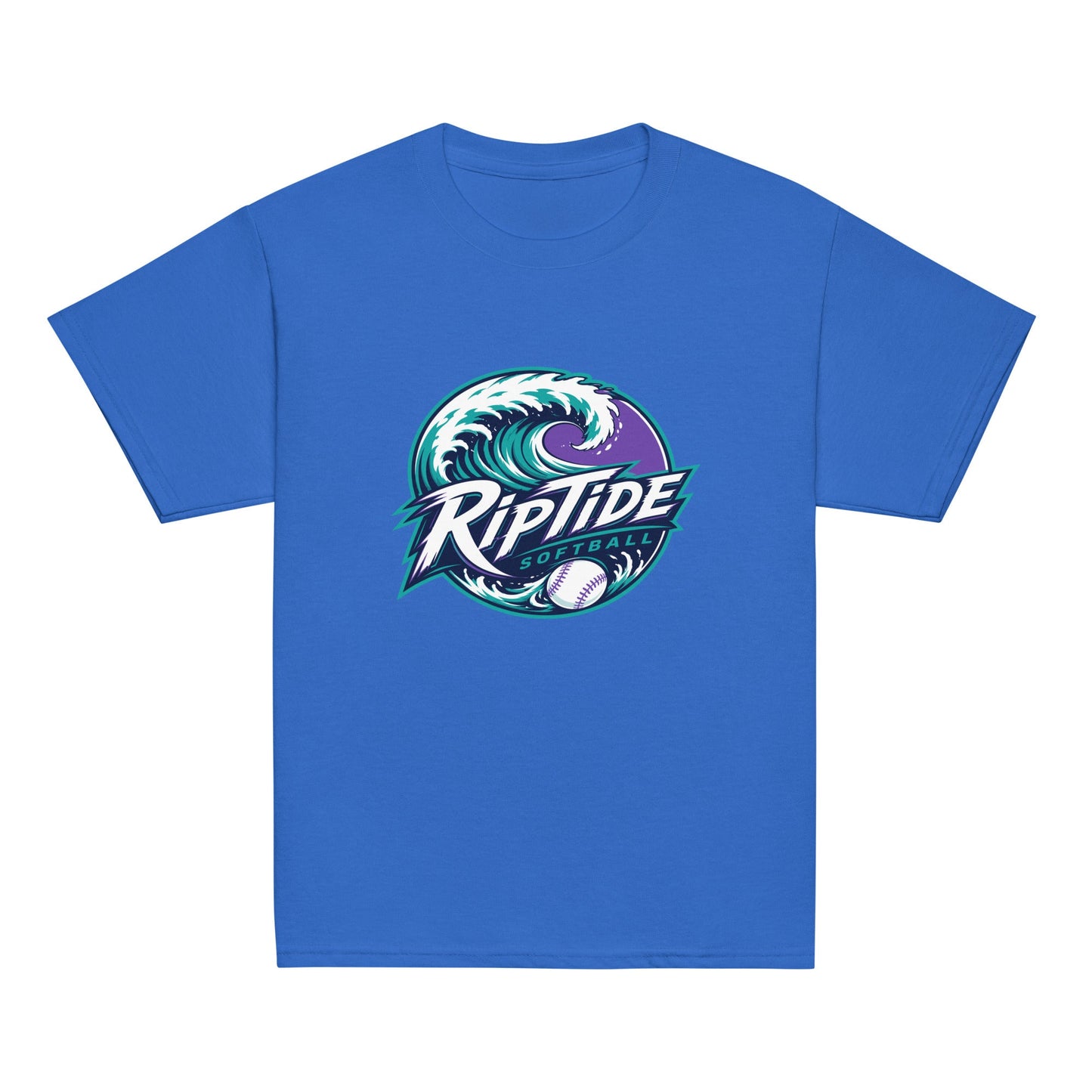 Classic | Youth T Shirt | RipTide Softball | Emblem Logo