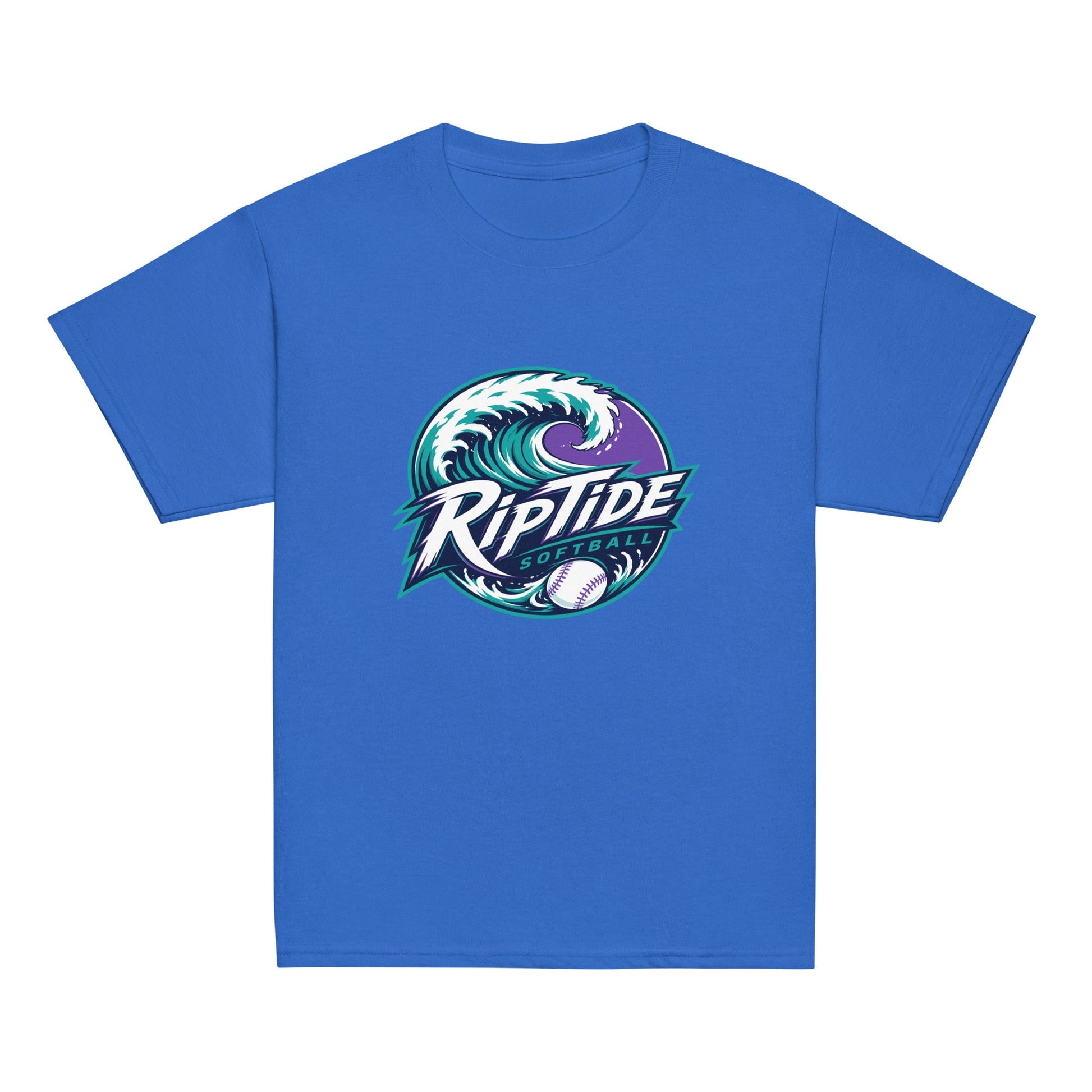 Classic | Youth T Shirt | RipTide Softball | Emblem Logo