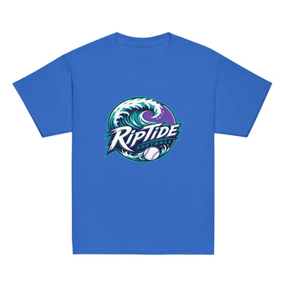 Classic | Youth T Shirt | RipTide Softball | Emblem Logo