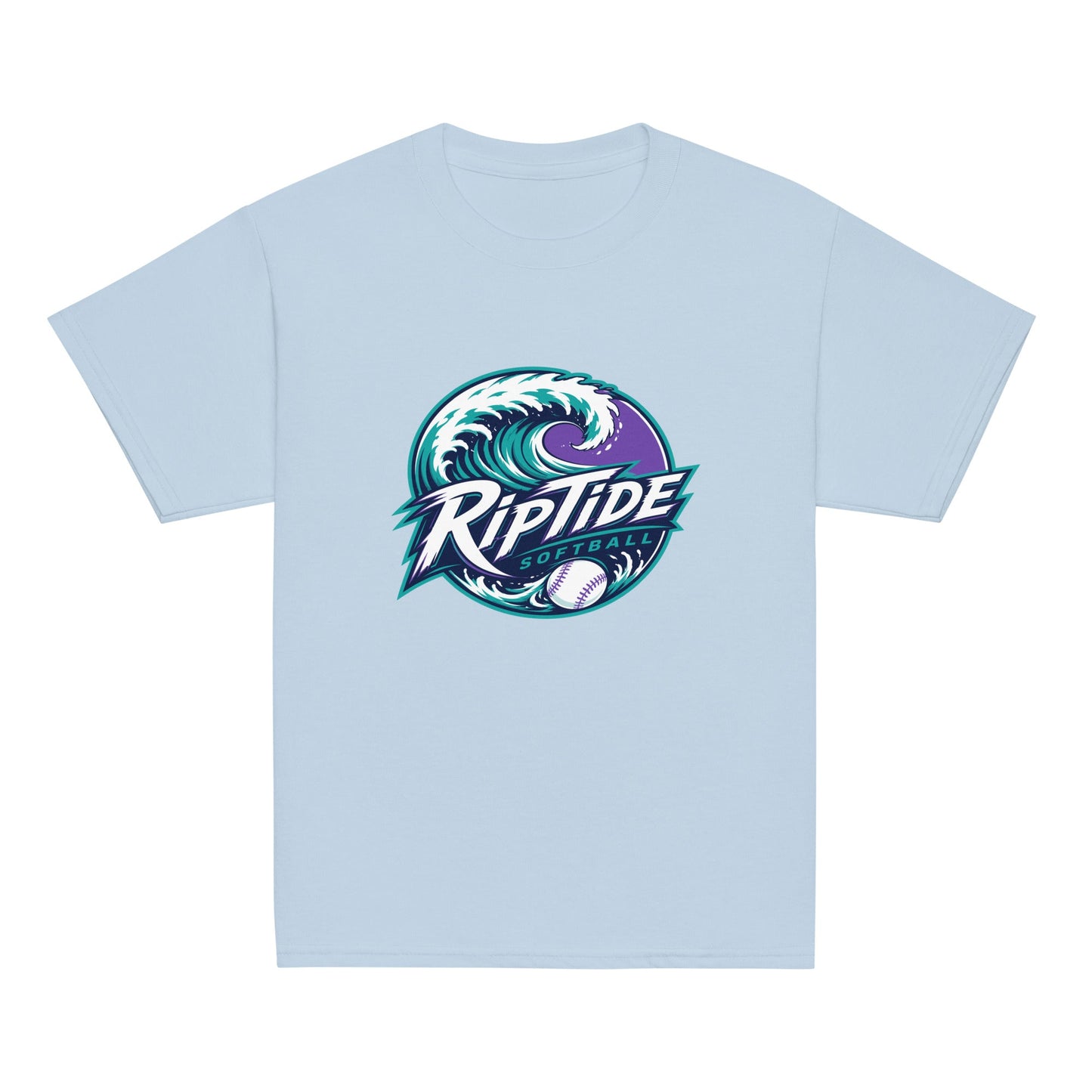 Classic | Youth T Shirt | RipTide Softball | Emblem Logo
