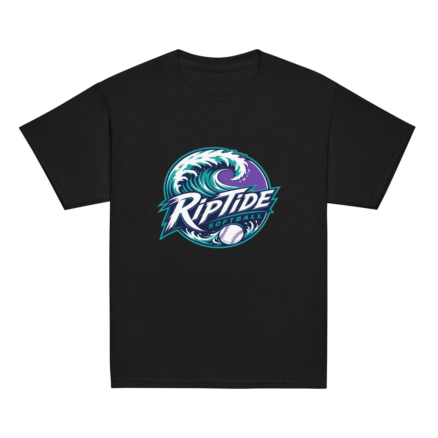 Classic | Youth T Shirt | RipTide Softball | Emblem Logo