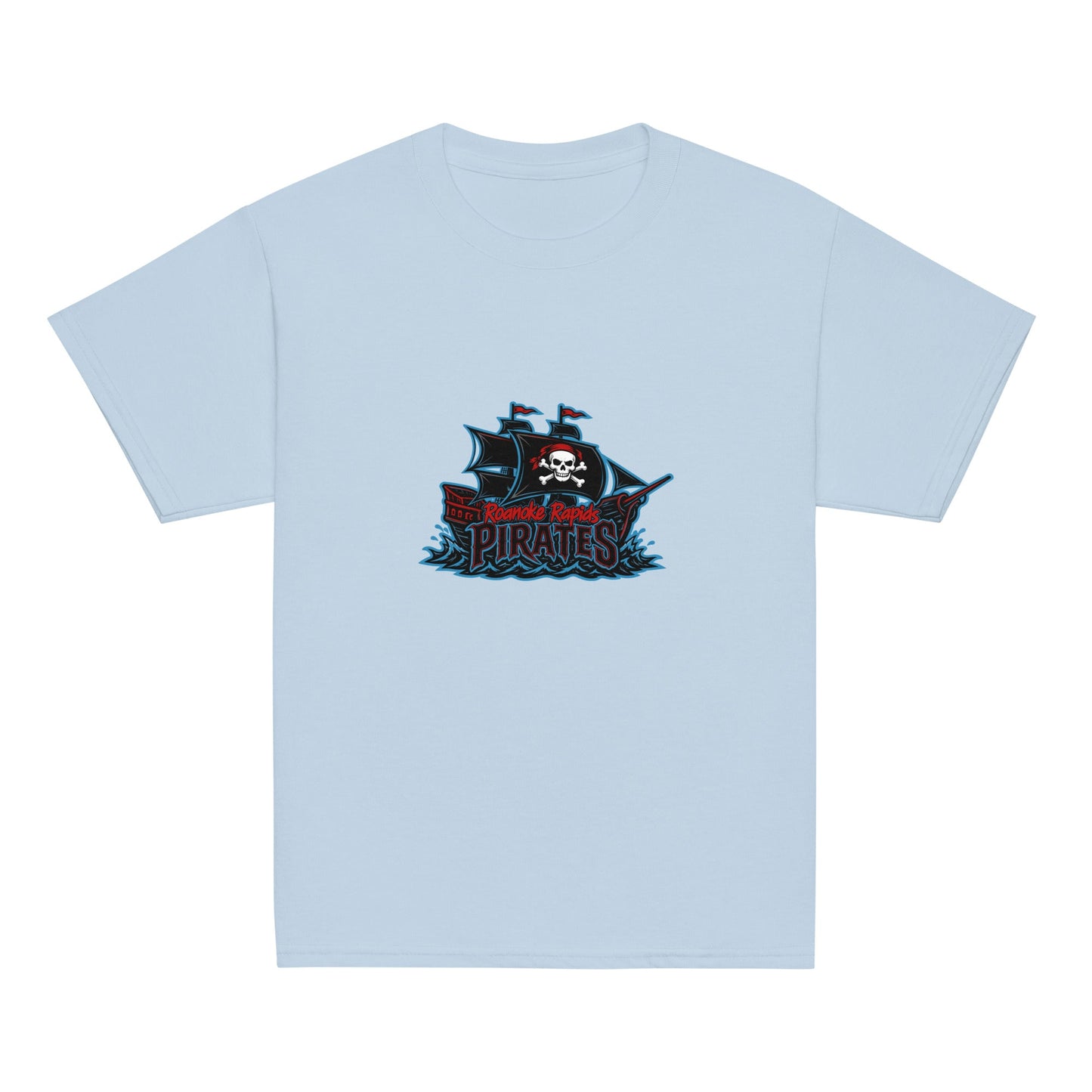 Classic | Youth T Shirt | Roanoke Rapids Pirates | Black Sail Battlers Logo