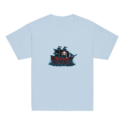 Classic | Youth T Shirt | Roanoke Rapids Pirates | Black Sail Battlers Logo