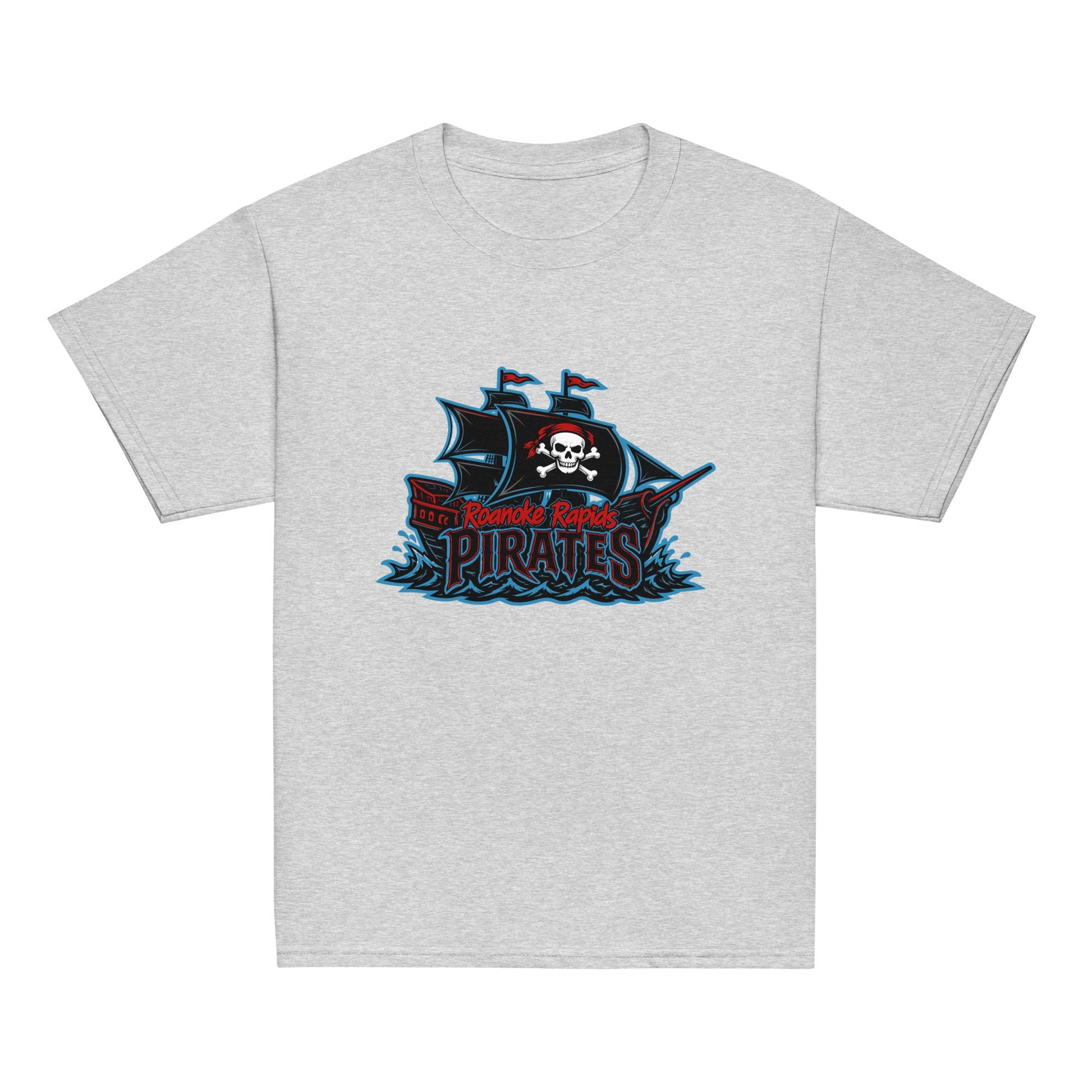Classic | Youth T Shirt | Roanoke Rapids Pirates | Black Sail Battlers Logo