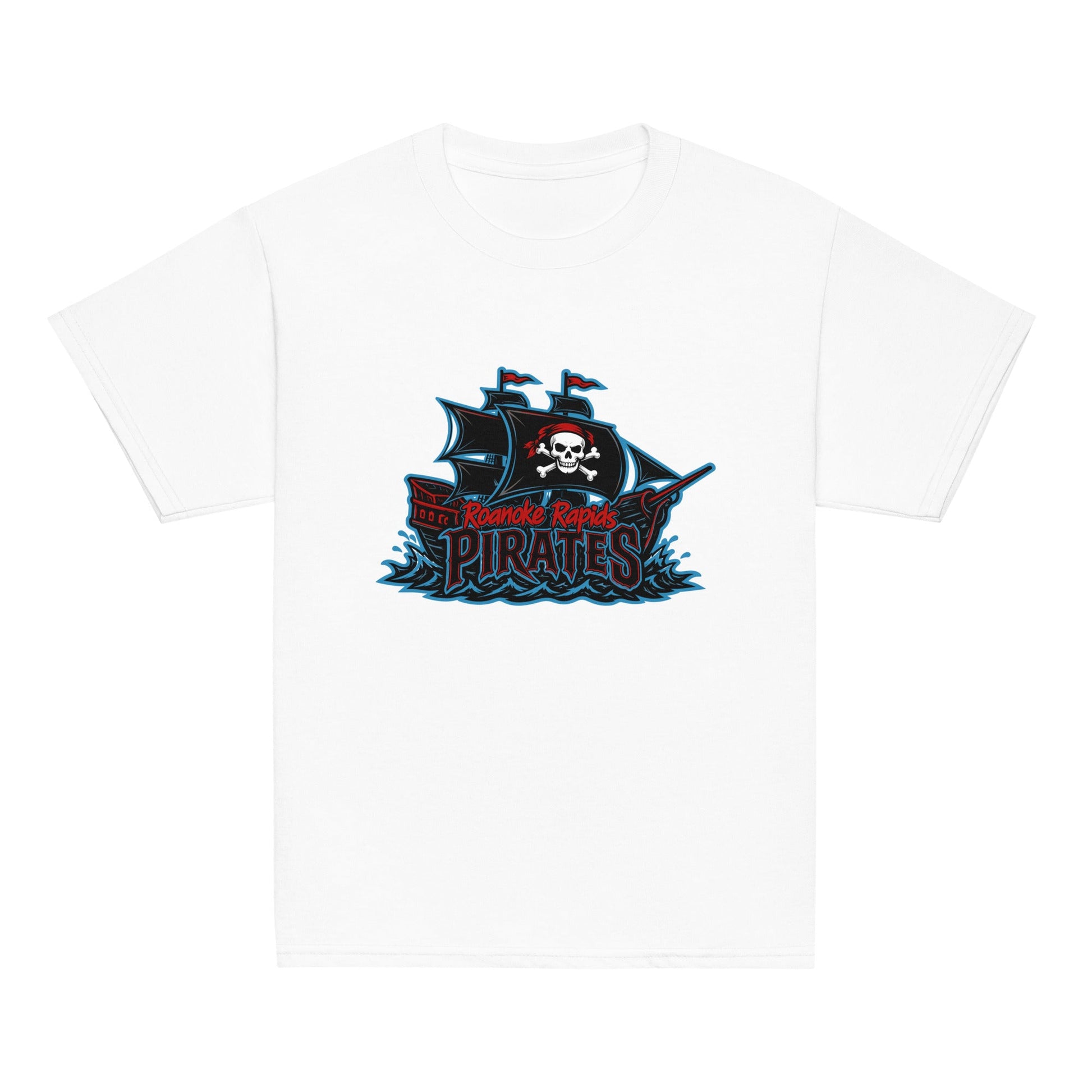 Classic | Youth T Shirt | Roanoke Rapids Pirates | Black Sail Battlers Logo