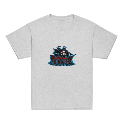Classic | Youth T Shirt | Roanoke Rapids Pirates | Black Sail Battlers Logo