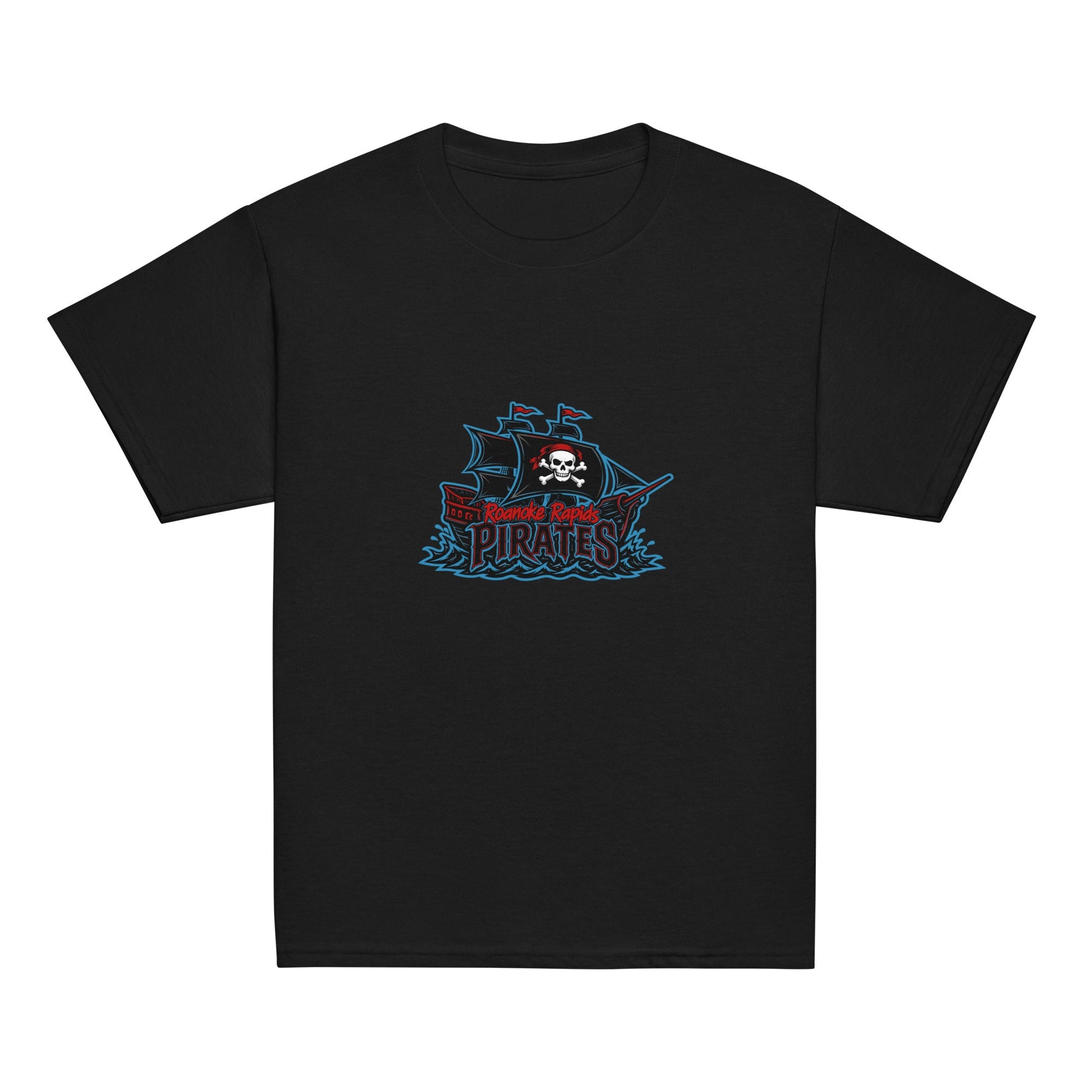 Classic | Youth T Shirt | Roanoke Rapids Pirates | Black Sail Battlers Logo