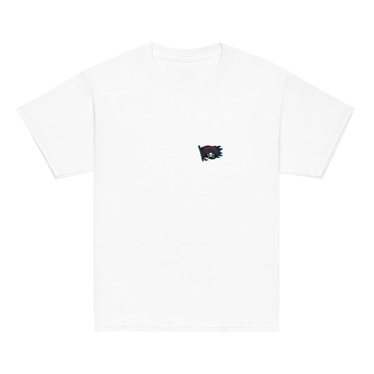 Classic | Youth T Shirt | Roanoke Rapids Pirates | Blackwave Flag Logo