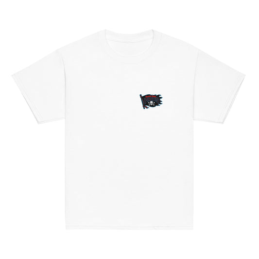 Classic | Youth T Shirt | Roanoke Rapids Pirates | Blackwave Flag Logo