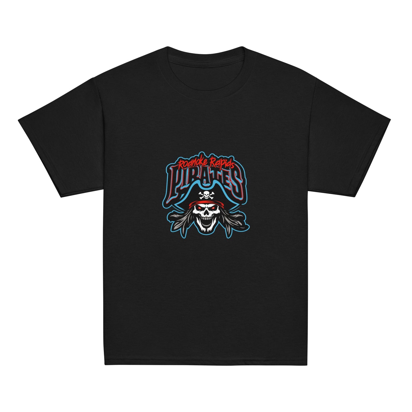 Classic | Youth T Shirt | Roanoke Rapids Pirates | Reaver Captain Logo