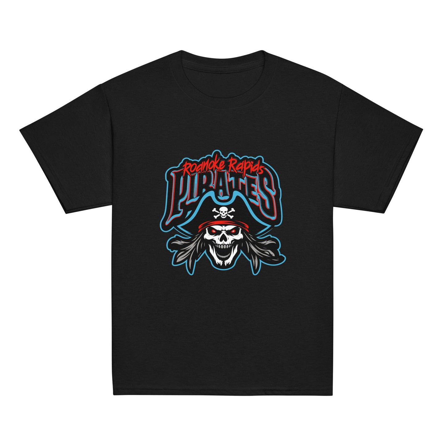 Classic | Youth T Shirt | Roanoke Rapids Pirates | Reaver Captain Logo
