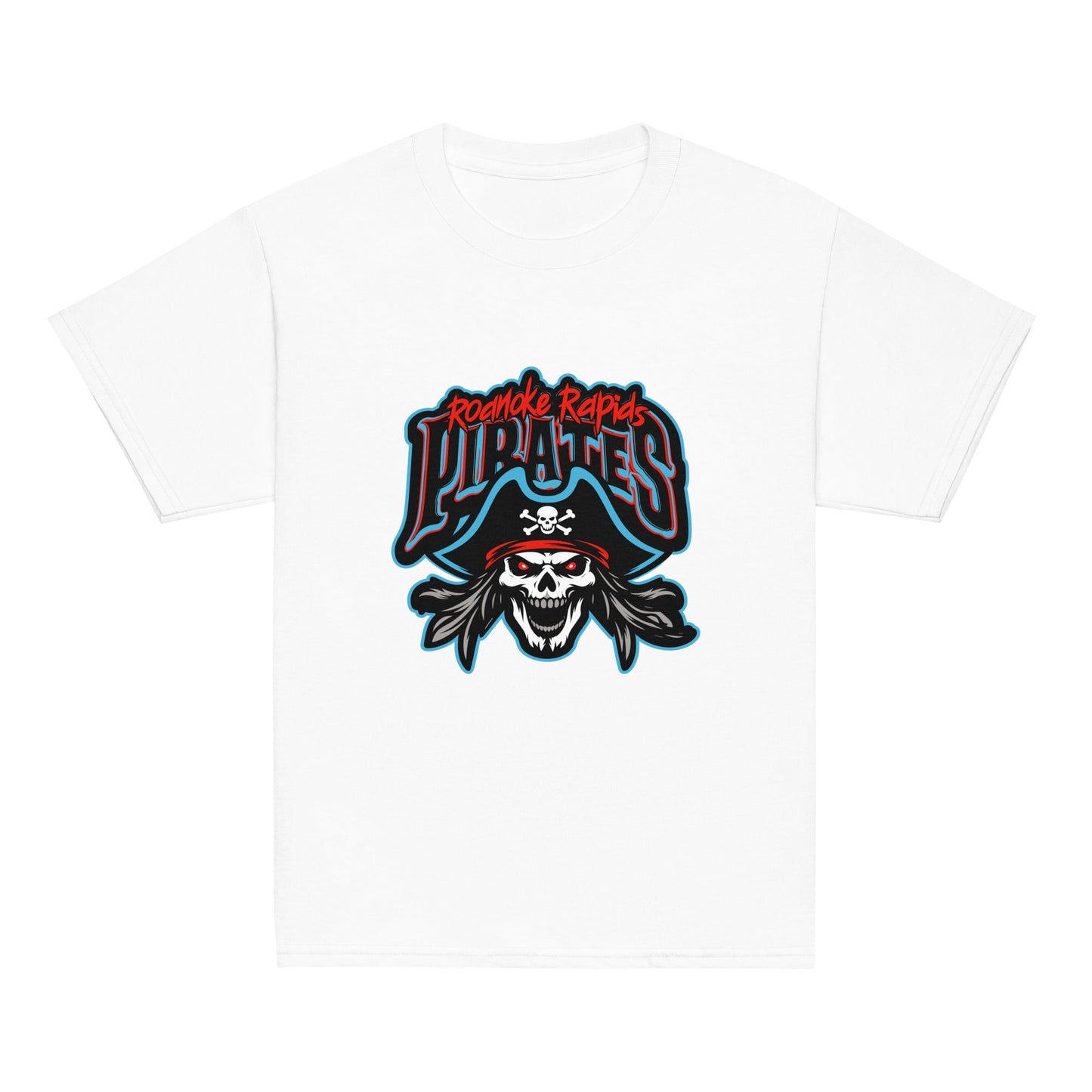 Classic | Youth T Shirt | Roanoke Rapids Pirates | Reaver Captain Logo