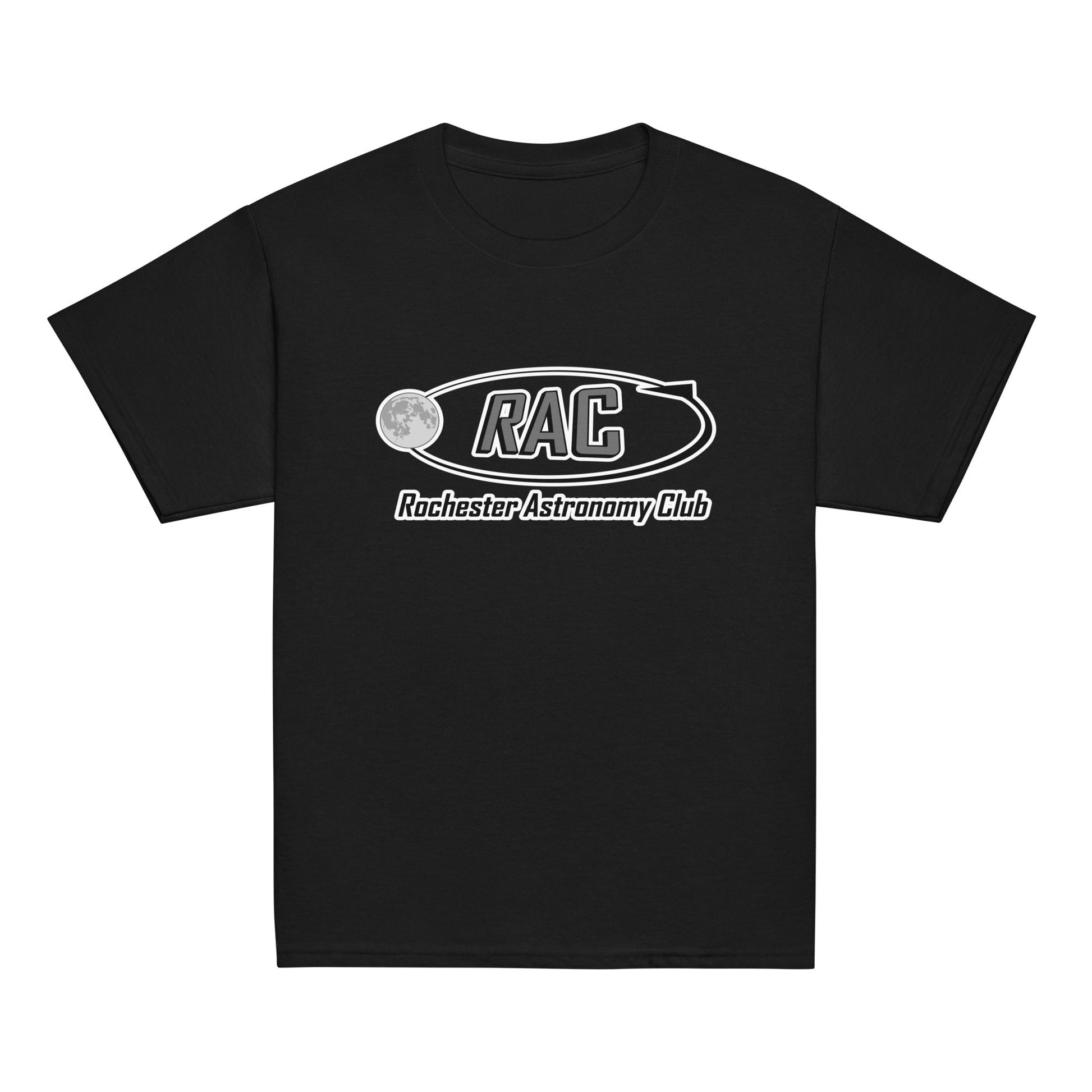 Classic | Youth T Shirt | Rochester Astronomy Club | Orbit Logo