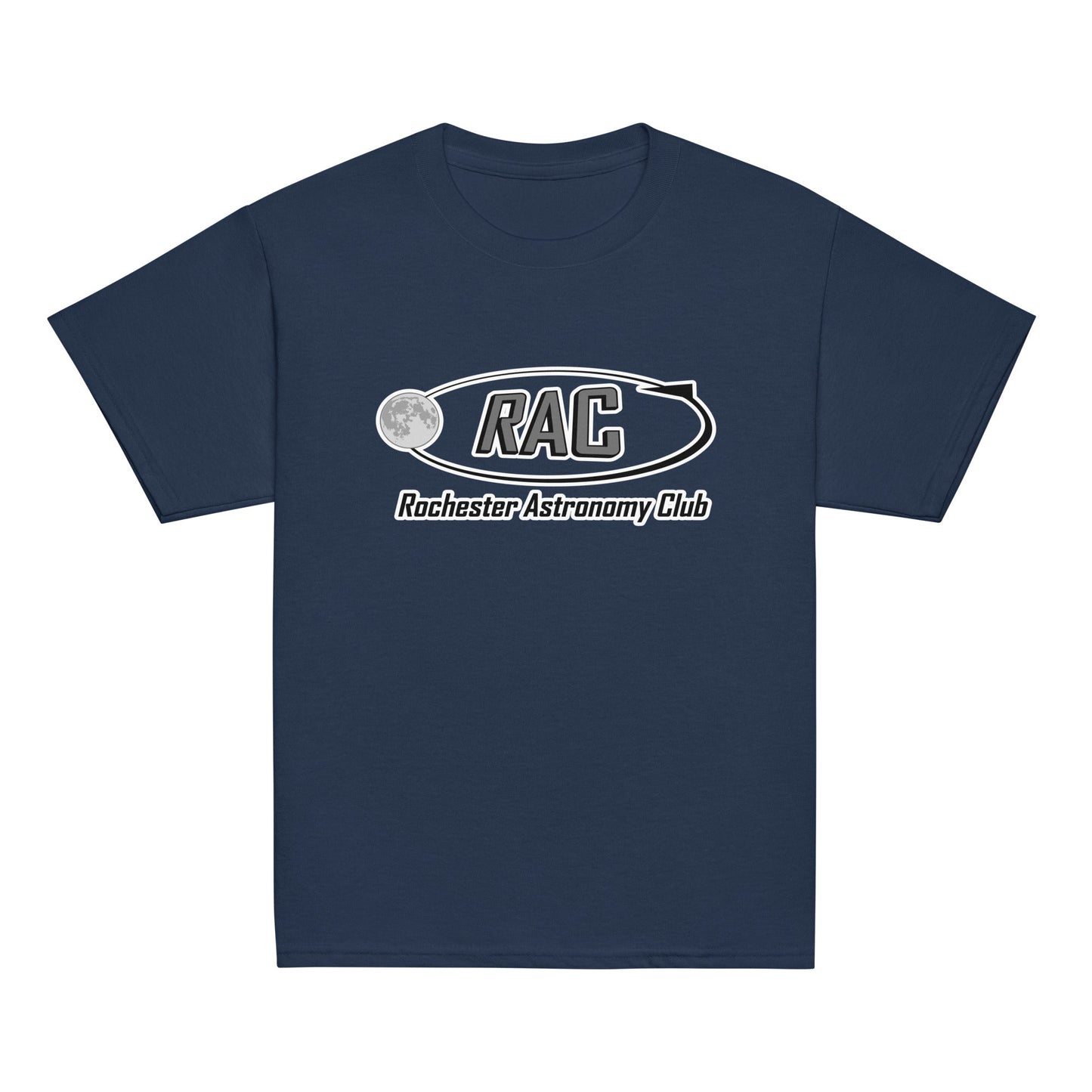 Classic | Youth T Shirt | Rochester Astronomy Club | Orbit Logo