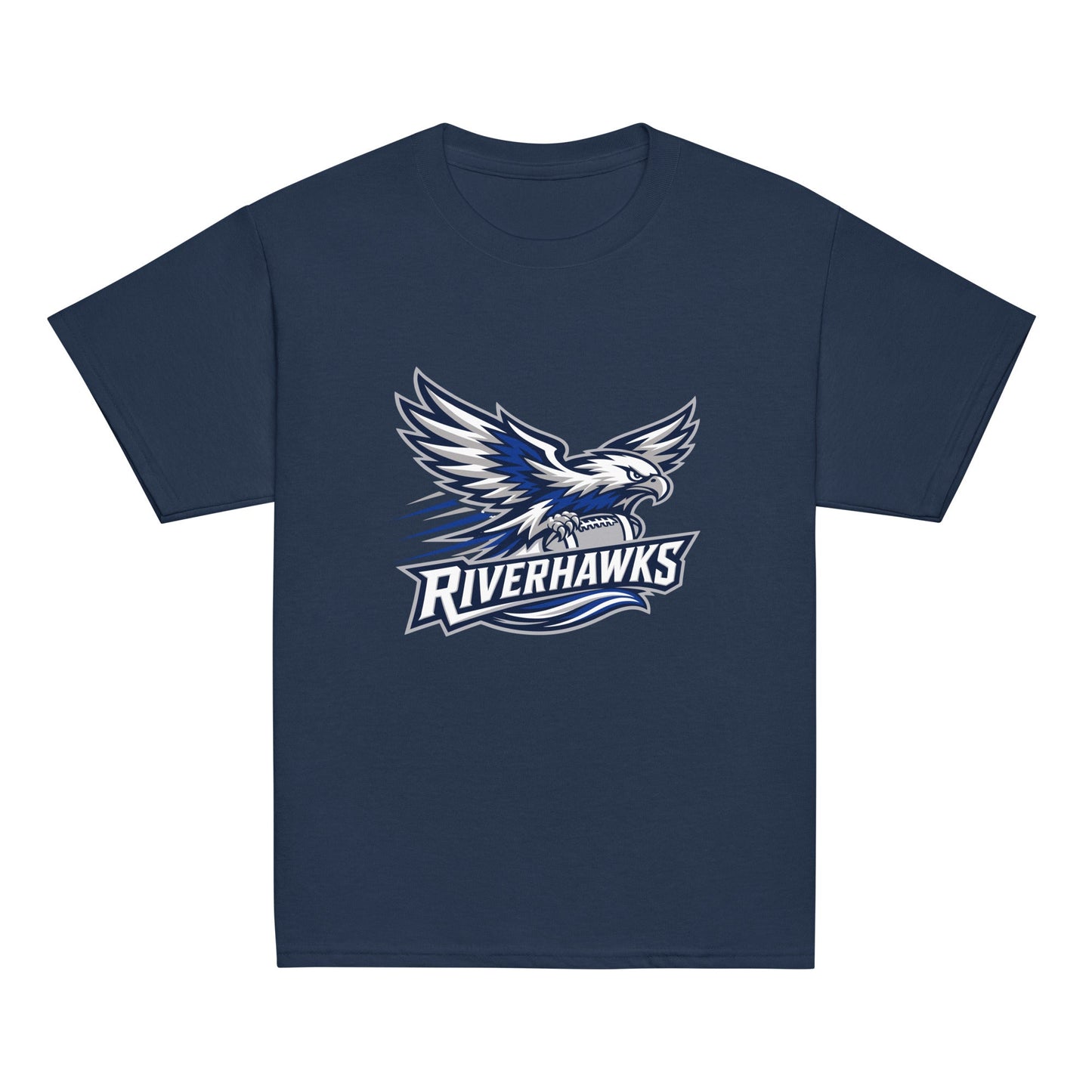 Classic | Youth T Shirt | Rochester Riverhawks | Crest Logo
