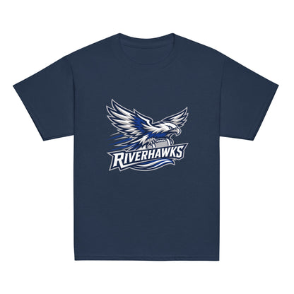Classic | Youth T Shirt | Rochester Riverhawks | Crest Logo