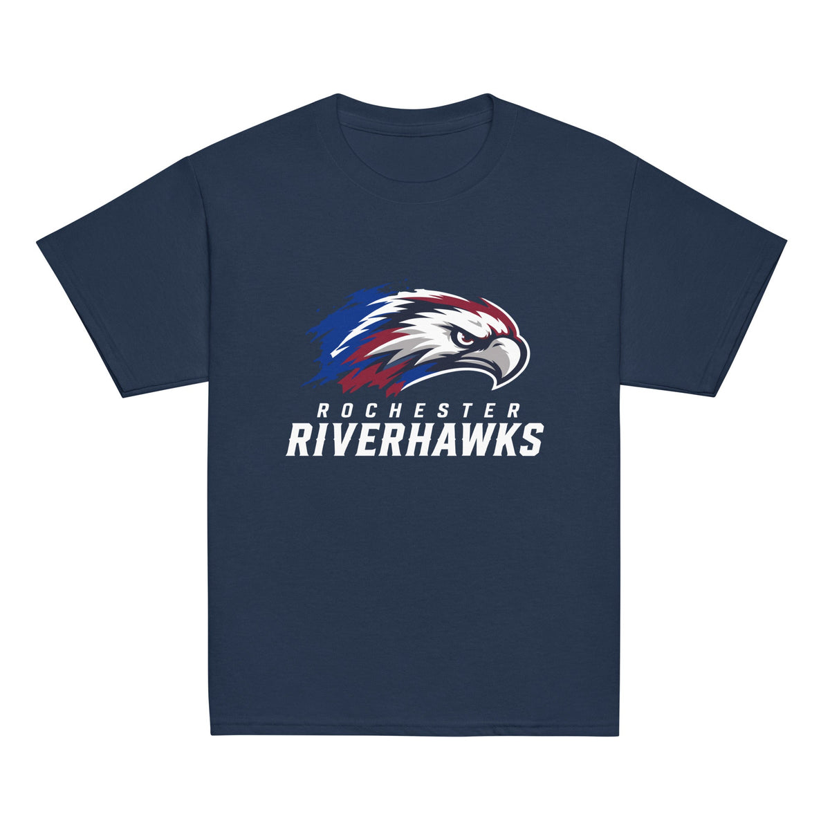 Classic | Youth T Shirt | Rochester Riverhawks | Emblem Logo