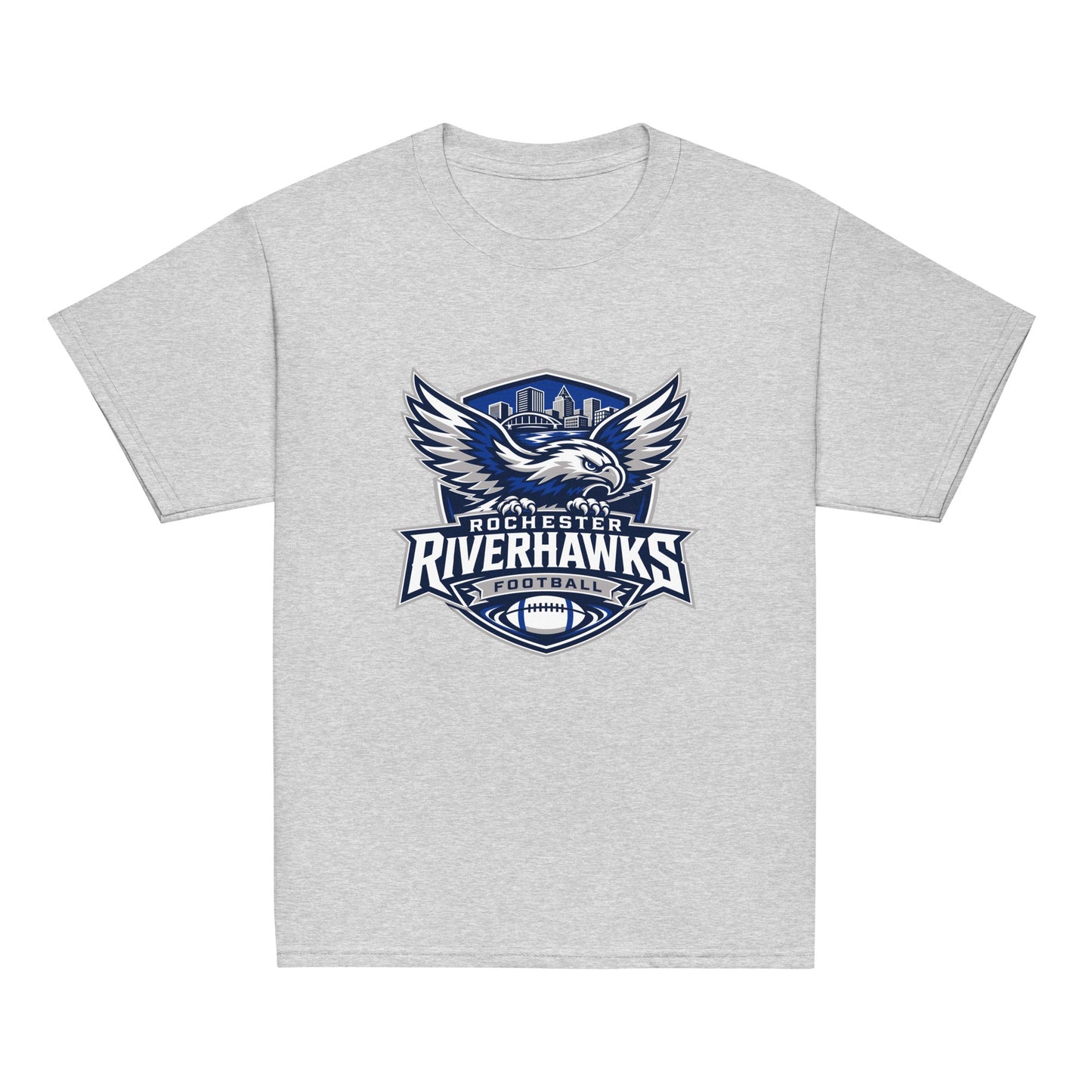 Classic | Youth T Shirt | Rochester Riverhawks | Shield Logo