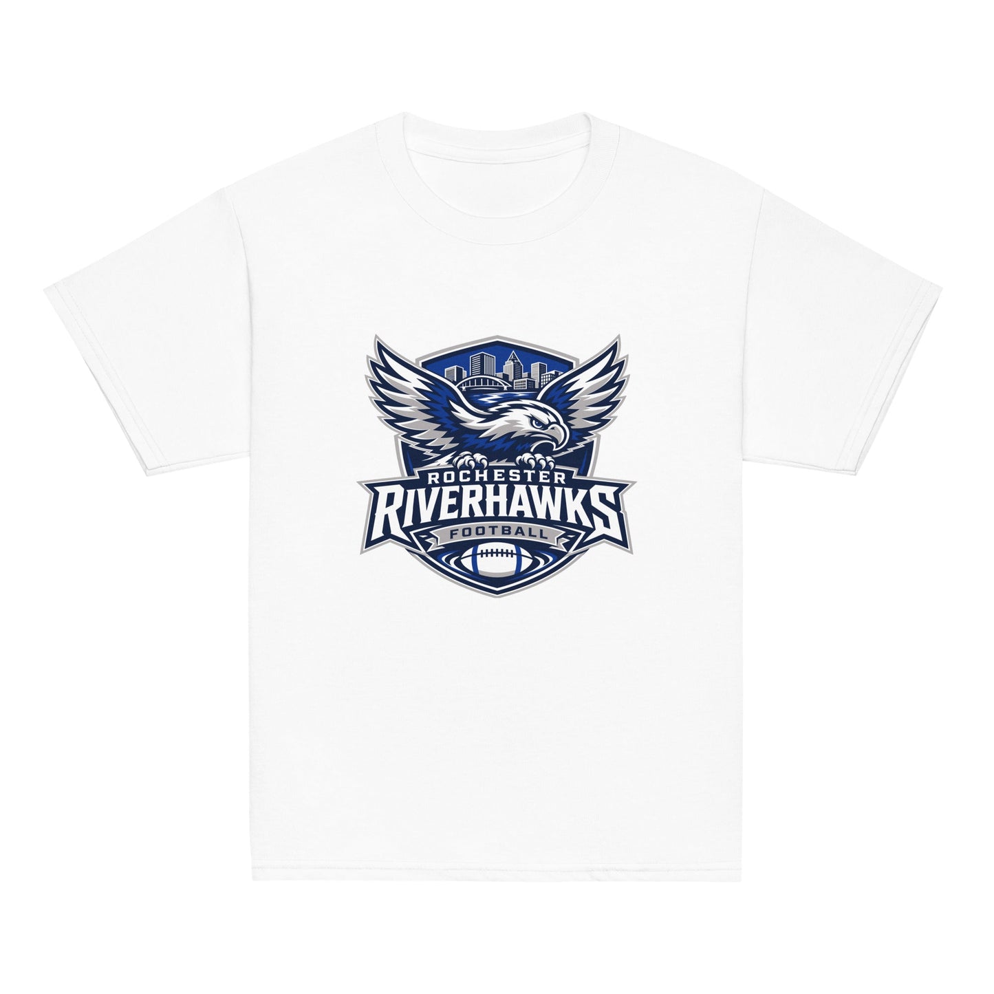 Classic | Youth T Shirt | Rochester Riverhawks | Shield Logo