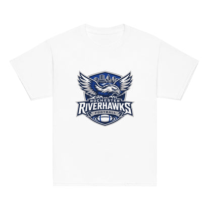 Classic | Youth T Shirt | Rochester Riverhawks | Shield Logo